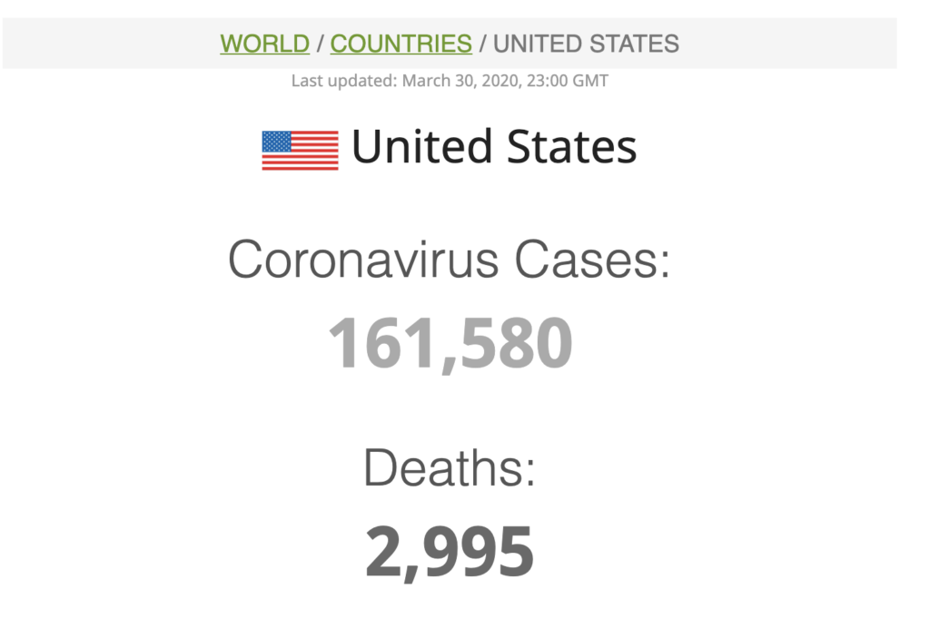 More United States deaths from COVID-19 than 9/11