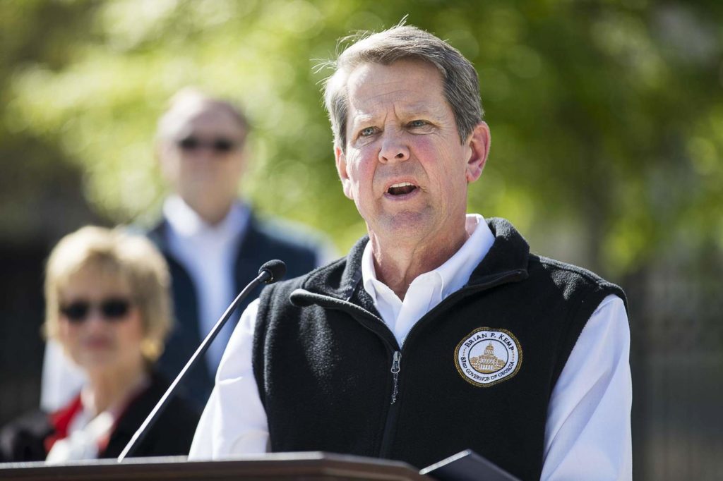 Georgia Gov. Kemp First To Announce Plans For Reopening State Economy 1